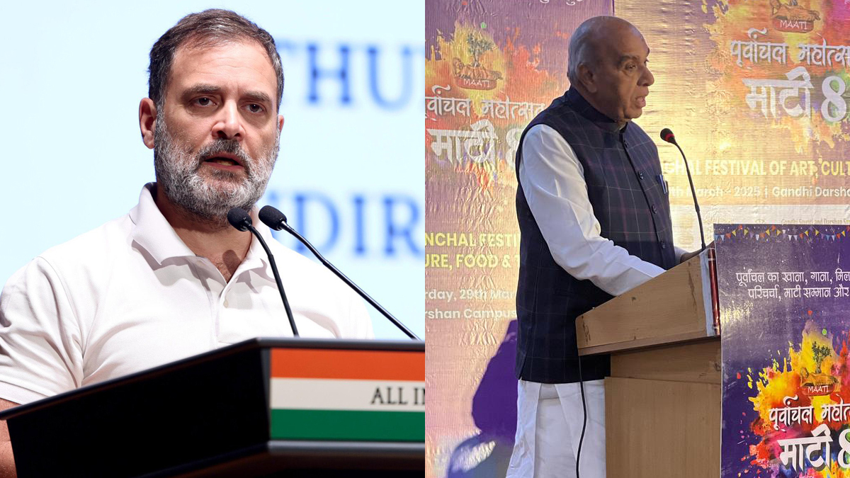 Rahul Gandhi and Jagadambika Pal